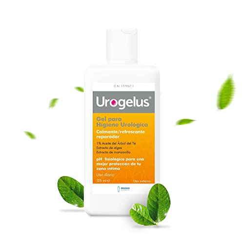 Urogelus Gel Higiene Íntima para Mujer y Hombre - 125 ml - Jabón de Uso Diario Calmante, Refrescante, Antiséptico y Reparador - Ayuda al Equilibrio del pH Genital - Devicare