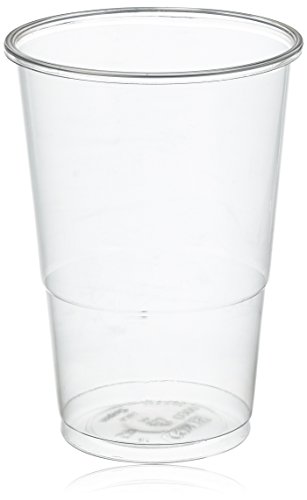 Mical Vaso Transparente plástico 330cc 100u, 100 Unidad (Paquete de 1)