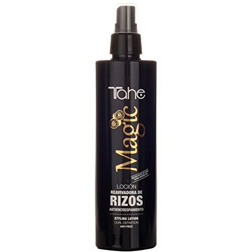 Tahe Magic Rizos Loción reavivadora y definidora de Rizos Antiencrespamiento en Spray, 300 ml