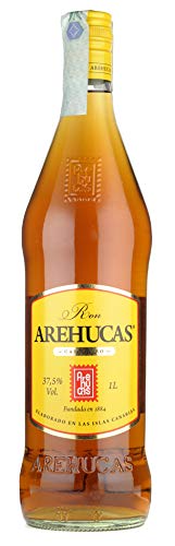 AREHUCAS Ron Carta Oro - 1 L, Botella (006101)