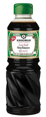 Salsa de SOJA Kikkoman baja en sal. 480 ml