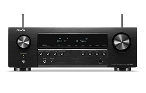 DENON AVR-S660H Negro/5.2CH/8K/135W/DOLBY TRUEHD/Dolby Surround/DTS-HD Master Audio/DTS Neo:6/Control DE Voz