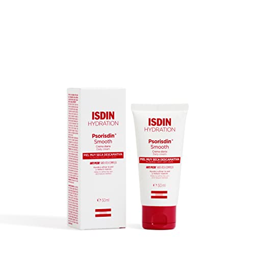 Isdin Psorisdin Smooth Crema, Suaviza y Reduce las Rojeces de la Piel de Personas con Psoriasis 1 x 50ml
