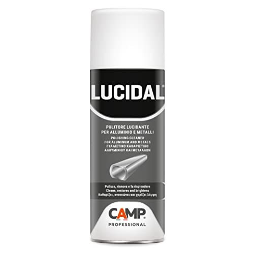 CAMP LUCIDAL Limpiador Protector Profesional para ventanas, accesorios y persianas en aluminio, PVC y metal, 400ml