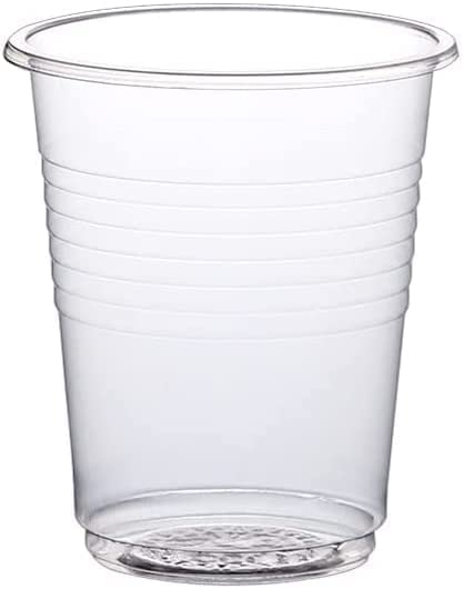 Vasos desechables de plástico transparente polipropileno ideal para fiestas - Pack 1000 unidades tamaño 220ml