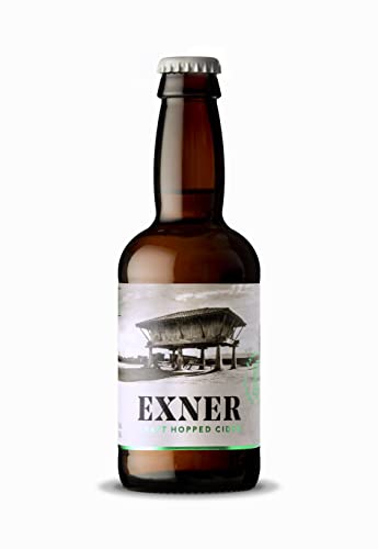 EXNER Hopped Cider 33 cl - Sidra Natural con Lúpulo y Cerveza - Sin Gluten - 100% Manzana de Sidra - No Procede de Concentrado - Botellín de Cristal (4)