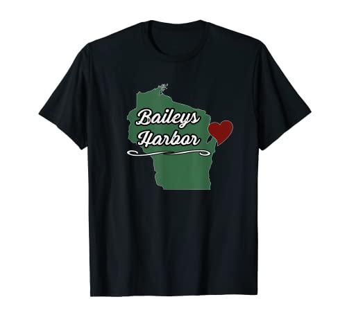 BAILEYS HARBOR - Wisconsin | Ciudad - City Souvenir WI US - Camiseta