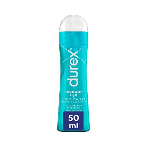 Durex Lubricante Frescor y Diversión, óptimo para masturbación, 50 ml