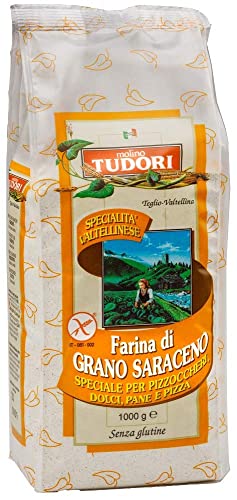 Harina de Trigo Sarraceno Integral Italiana 1Kg - Sin Gluten | Sin OMG | Molino Tudori