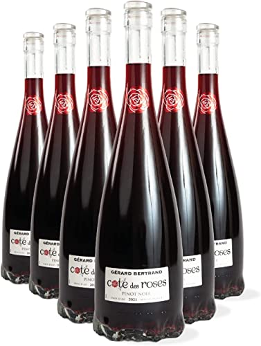 GÈrad Bertrand Cote des Roses Vino Tinto | Pinot Noir | IGP Pays D'oc Seco | (6 x 0.75 l)