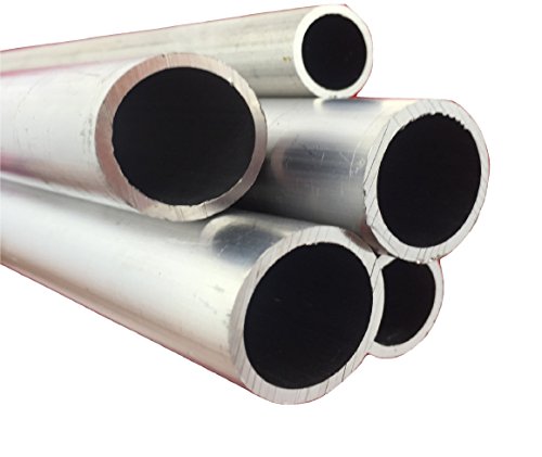 Tubo redondo de aluminio, 30 mm x 3 mm x 2000 mm, 10000