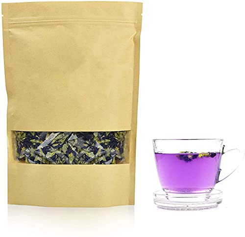 Flores secas de guisante de mariposa rico y saludable té de mariposa de hierbas para bebidas colorantes de alimentos (100 g/3.5oz)