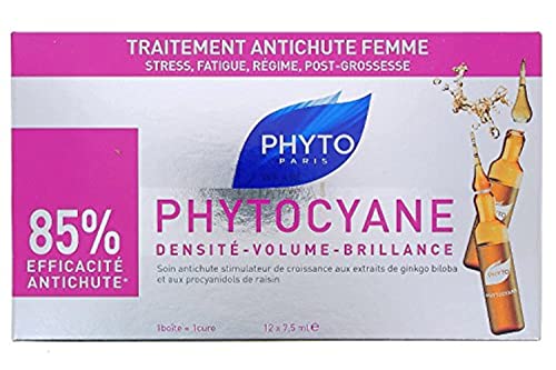 Phytocyane Growth Stimulating Anti-Thinning Hair Treatment (For Thinning Hair - Women) - 12x7.5ml/0.25oz