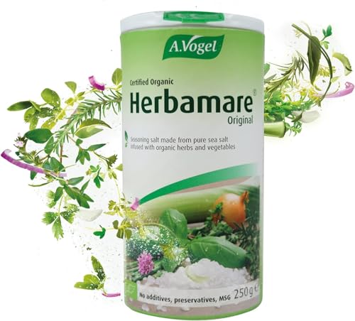 Herbamare | Sal marina no refinada con plantas aromáticas y hortalizas frescas | 250 gr