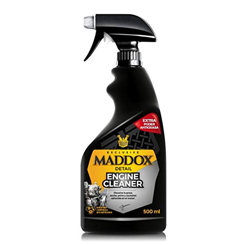 Maddox Detail - Engine Cleaner 500ml | Limpiador de Motores | Disuelve la Grasa, Aceite, Polvo y Suciedad Adherida en el Motor | No Daña la Superficie Tratada