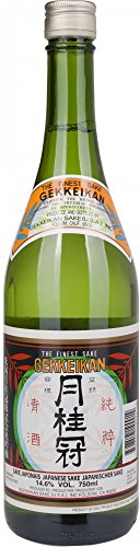Gekkeikan - Sake Vino de Arroz Japonés, 0,75L