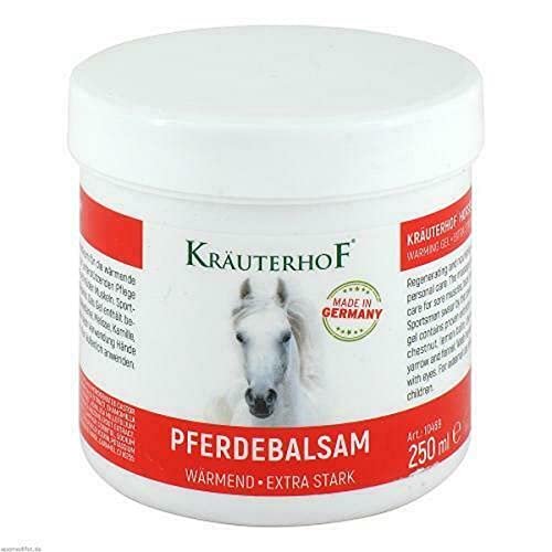 Bálsamo de caballo gel de calentamiento Pferdebalsam Krauterhof 250 ml