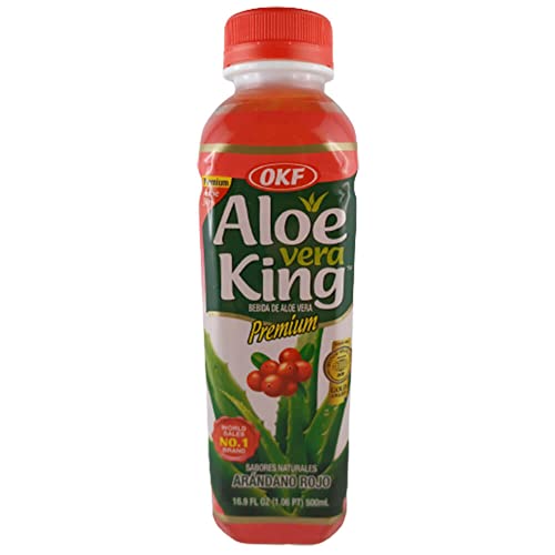 rumarkt Aloe Vera King Bebida Moosberry 500 ml Incluye 0,25 Pie desechable