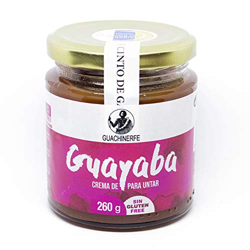 Crema para untar GUACHINERFE Guayaba 260 gr. Gourmet. Mermelada exótica. Producto Islas Canarias