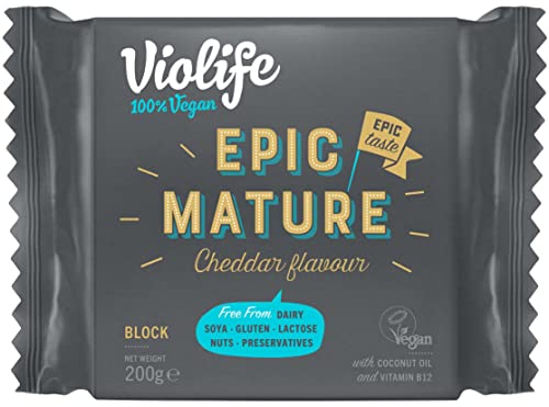 Violife Queso Vegano Bloque Cheddar Epic Mature 200 g