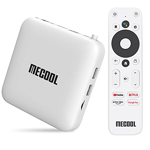Android TV Box 10.0 MECOOL KM2 TV Box Android Netflix Certificado Amlogic S905X2-B TV Box Android 4K Streaming Media Player Certificado Google 2G DDR4 8G EMMc BT 4.2 Smart Box TV Android Dolby Audio