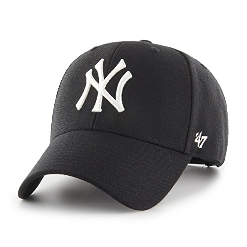 '47 Unisex Adulto York Yankees MVP Cap B-mvps Gorra Not Applicable, Negro (Black B/Mvpsp17wbp/Bk), Talla Única