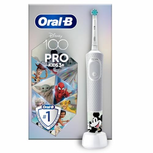 Oral-B Cepillo de dientes eléctrico recargable Pro Kids, edición especial, 1 cabezal para niños a partir de 3 años. 1 cepillo de dientes
