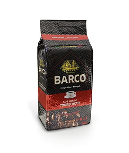 Barco Torrefacto - Café Molido - Sabor Pronunciado y Aromático - Café Molido y Azúcar Caramelizado - 250 g