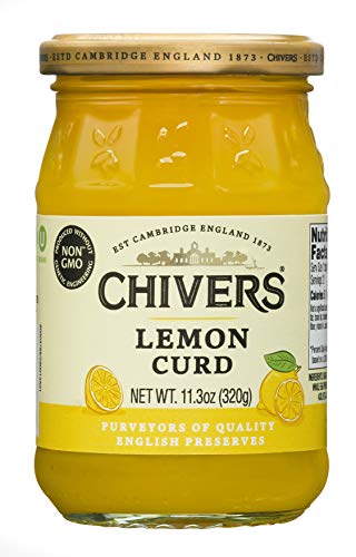 Chivers - Lemon Curd - Crema de Limon - Ideal Reposteria - 320 Gramos