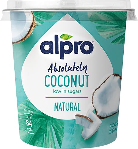 Danone ALPRO POSTRE VEGETAL COCO Absolutely (PACK 4 Und.) REFRIGERADO (Alpro Absolutely Coco Natural, 350g.)