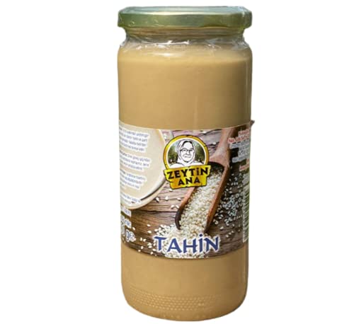 Pasta de sésamo / Tahina / 100% natural / Sin conservantes / Sin colorantes / Sin aromas / Vegano / Sin gluten