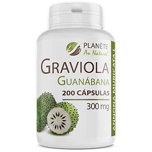 Graviola Guanábana - 300 mg - 200 cápsulas
