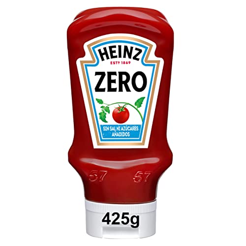 Heinz Salsa Ketchup Zero Bocabajo 425g