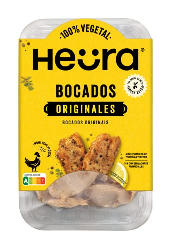 HEURA Pollo - Bocados Originales I proteína vegetal, Refrigerado