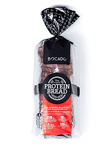 The Original Protein Bread - Pan Proteico - índice glucémico bajo IG24- Bajo en Carbohidratos y Alto en Proteínas -500 gramos