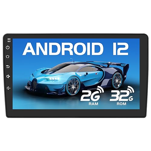 AWESAFE Android 12.0 [2GB+32GB] Radio Coche para Peugeot 407 2004-2008 con Carplay/Android Auto, 9 Pulgadas Pantalla Táctil/WiFi/GPS/Bluetooth/DSP/RDS/USB/FM/MirrorLink/Mandos de Volantes
