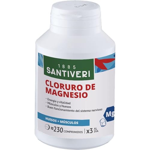 SANTIVERI – Cloruro Magnésico / 230 comprimidos cloruro de magnesio