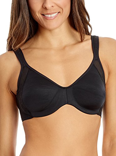 Playtex Sujetador Reductor Shaping Confortable Mujer x1, Negro, 75D