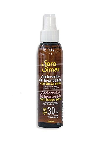 SARA SIMAR - Acelerador del bronceado con tacto seco 125 ml