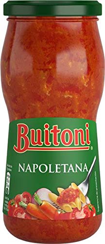 Buitoni - Salsa De Tomate Napolitana, Frasco 400 g - [Pack de 12]