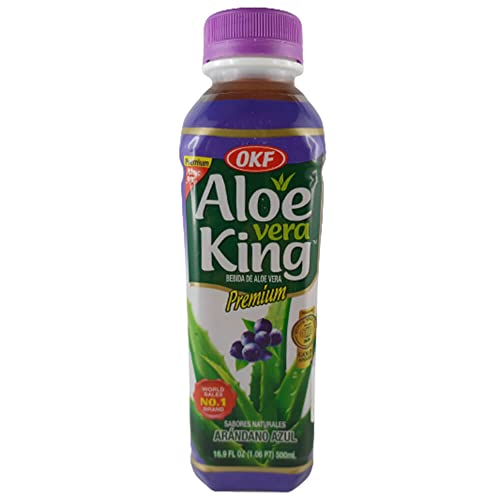 rumarkt Aloe Vera King - Bebida de arándano (500 ml, incluye 0,25 €)