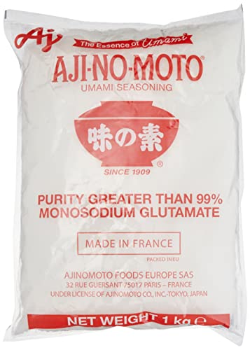 Ajinomoto 99 % Glutamato - Condimento, 1 unidad, 1 kg
