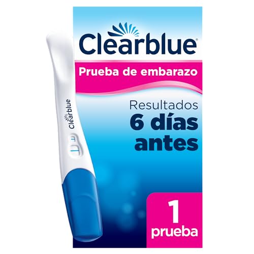 Clearblue - Prueba de embarazo Ultratemprana (10 mIU), resultados 6 días antes, 1 test