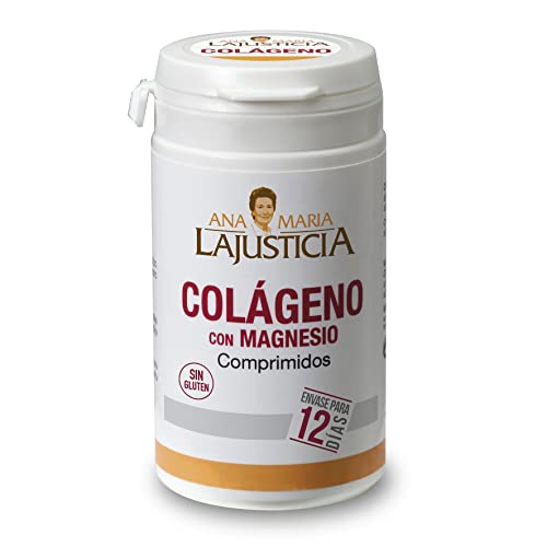 Ana Maria Lajusticia - Colágeno hidrolizado con magnesio – 75 comprimidos articulaciones fuertes y piel tersa. Regenerador de tejidos tipo 1 y tipo 2