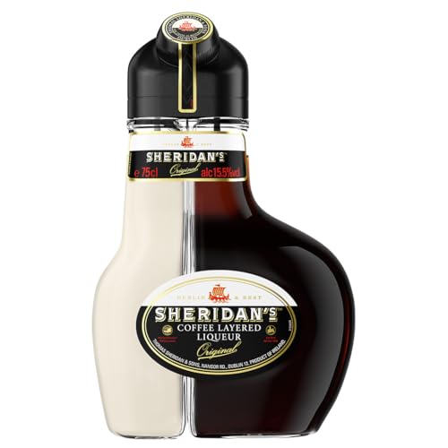 Sheridan's Crema de Licor Café y Chocolate Negro, 700 ml