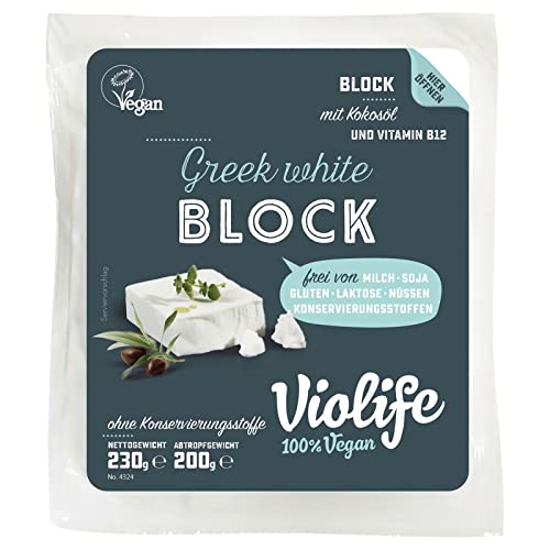 Veggie Violife GreekWhite Block (Alternativa vegana al queso) 200g