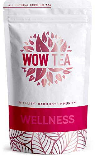 WOW TEA: Té de bienestar: Sin Cafeína, Energético, Equilibra las funciones corporales