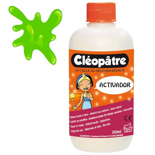 Cléopatre - Producto Mágico para Slime - Fácil de Hacer, Lavable, Inodoro - Ideal para Niños, A Partir de 3 Años - 250ml