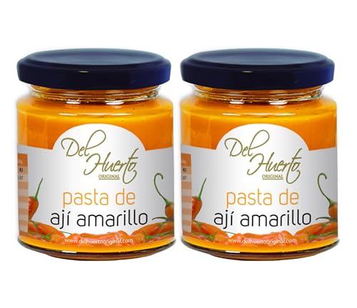 Del Huerto - Pasta de Ají Amarillo de 212 gr x 2 uds - Pack Promoo