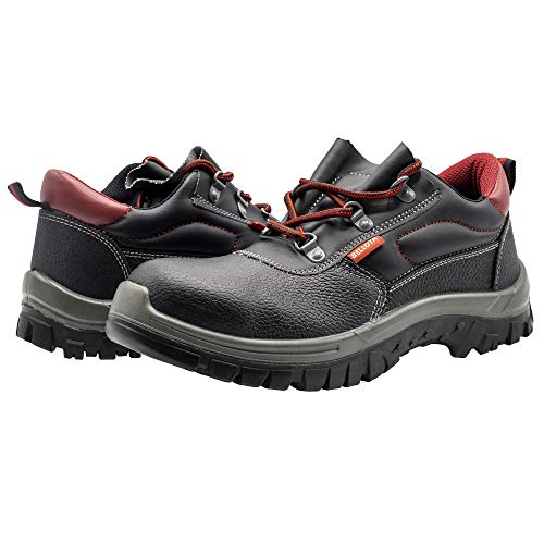 Bellota 7230143S3 - Zapatos de Seguridad Classic de Hombre y Mujer (Talla 43) de Piel Hidrofugada con Forro Acolchado Transpirable